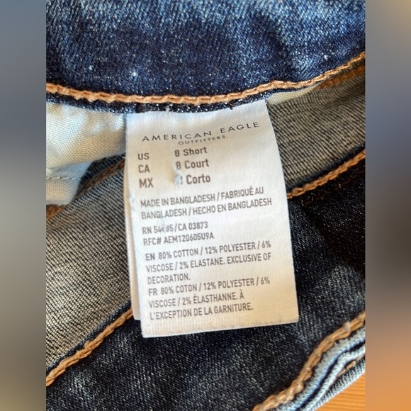 AE hi rise skinny sz 8 short - Picture 1 of 3